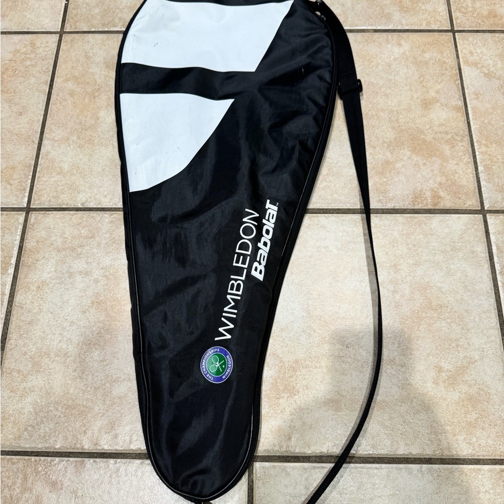 Babolat Single Racquet Cover Case Tennis Racquet Bag Holder Shoulder WIMBLEDON